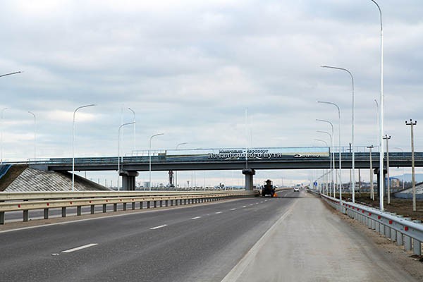 IV Пусковой комплекс автодороги Махачкала - Аэропорт, км 13,5 - 19,1, после реконструкции IV Пусковой комплекс автодороги Махачкала - Аэропорт, км 13,5 - 19,1, после реконструкции