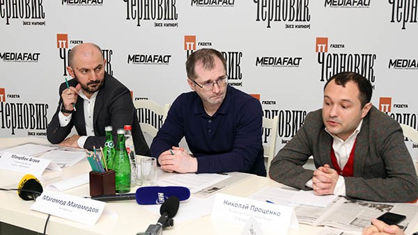 Маирбек Агаев, Магомед Магомедов и Николай Проценко Маирбек Агаев, Магомед Магомедов и Николай Проценко